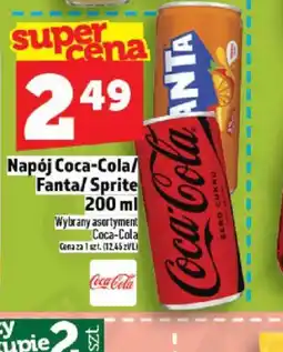 Topaz Napój Coca-Cola/Fanta/Sprite oferta