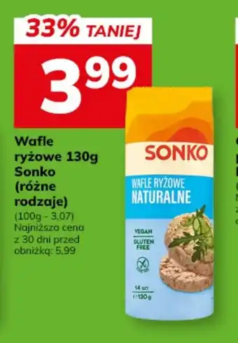 Wafle ryżowe Sonko