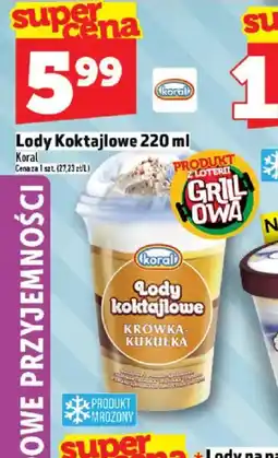 Topaz Lody Koktajlowe Koral oferta