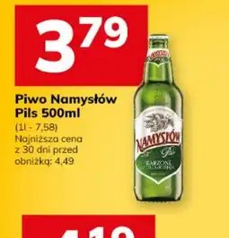 Hitpol Piwo Namysłów Pils oferta