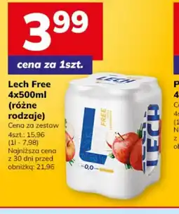 Hitpol Lech Free 4x500ml oferta