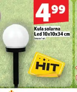 Topaz Kula solarna Led 10x10x34 cm oferta