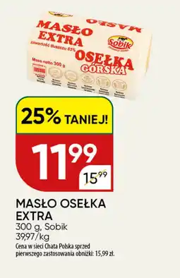 Chata Polska Masło osełka extra sobik oferta