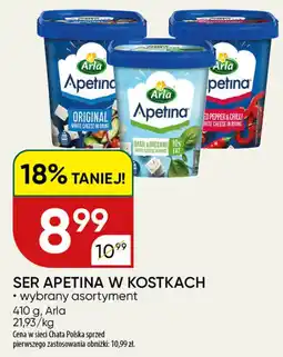 Chata Polska Ser apetina w kostkach arla oferta