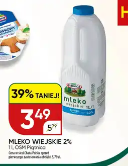 Chata Polska Mleko wiejskie 2% osm piątnica oferta