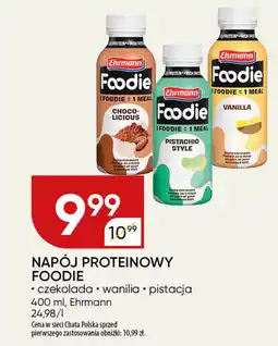 Chata Polska Napój proteinowy foodie ehrmann oferta