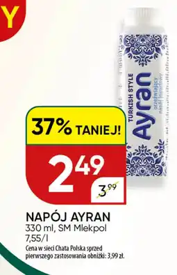 Chata Polska Napój ayran sm mlekpol oferta