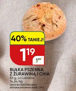 Chata Polska Bułka pszenna z żurawiną i chia oferta
