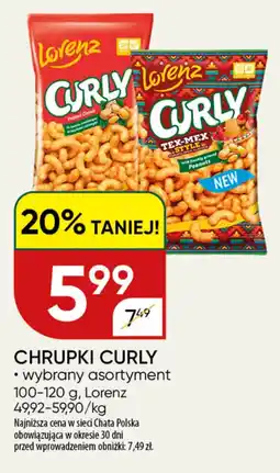 Chata Polska Chrupki curly lorenz oferta