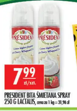Sklepy Doroty President Bita śmietana spray oferta