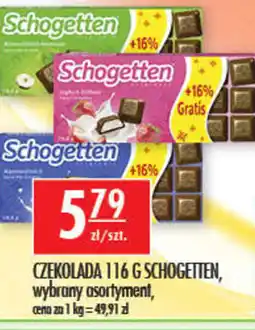 Sklepy Doroty Schogetten czekolada oferta