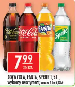 Sklepy Doroty Coca Cola, Fanta, Sprite oferta