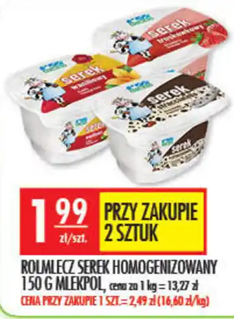 Sklepy Doroty Rolmlecz Serek Homogenizowany oferta