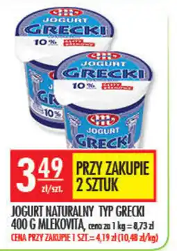 Sklepy Doroty Jogurt naturalny typ grecki Mlekovita oferta