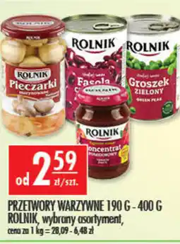 Sklepy Doroty ROLNIK Przetwory warzywne oferta