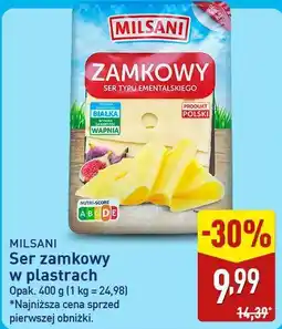 ALDI MILSANI Ser zamkowy w plastrach oferta