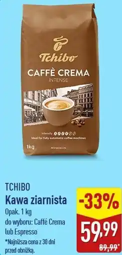 ALDI Kawa ziarnista TCHIBO oferta