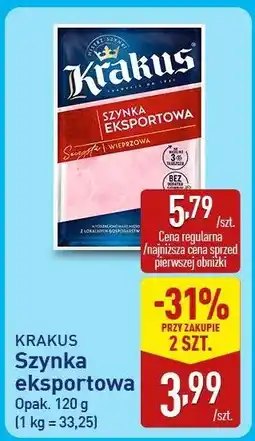 ALDI KRAKUS Szynka eksportowa oferta