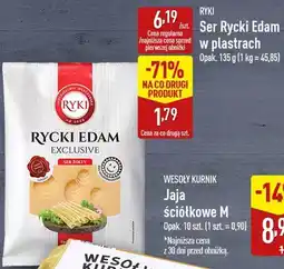 ALDI Ser Rycki Edam w plastrach RYKI oferta