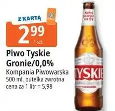 E.Leclerc Piwo Tyskie Gronie/0,0% oferta