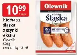 E.Leclerc Kiełbasa śląska z szynki ekstra Olewnik oferta