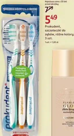 Rossmann Prokudent, szczoteczki do zębów, różne kolory, 3 szt oferta