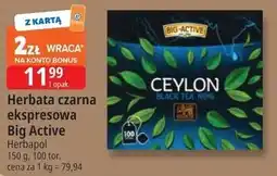 E.Leclerc Herbata czarna ekspresowa Big Active oferta
