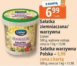 E.Leclerc Sałatka ziemniaczana / warzywna Lisner oferta