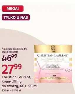 Rossmann Christian Laurent, krem-lifting do twarzy, 60+, 50 ml oferta