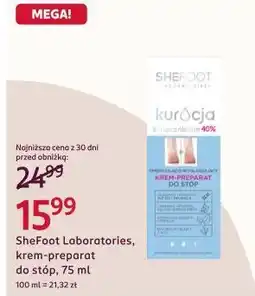 Rossmann SheFoot Laboratories, krem-preparat do stóp oferta