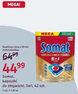 Rossmann Somat, kapsułki do zmywarki, 5w1, 42 szt oferta