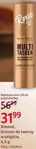 Rossmann Rimmel, bronzer do twarzy w sztyfcie oferta