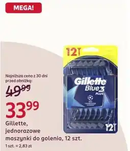 Rossmann Gillette, jednorazowe maszynki do golenia, 12 szt oferta