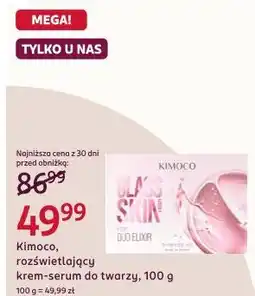 Rossmann Kimoco, rozświetlający krem-serum do twarzy oferta