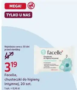 Rossmann Facelle, chusteczki do higieny intymnej, 20 szt oferta