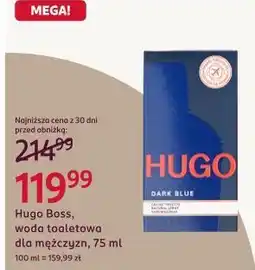 Rossmann Hugo Boss, woda toaletowa dla mężczyzn oferta