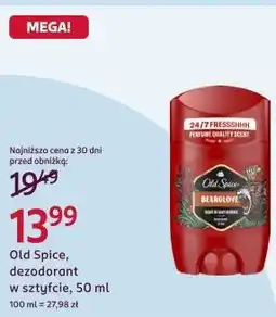 Rossmann Old Spice, dezodorant w sztyfcie oferta