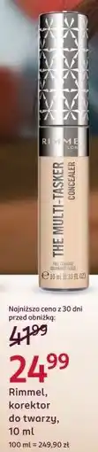 Rossmann Rimmel, korektor do twarzy oferta