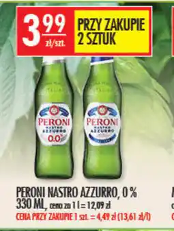 Sklepy Doroty Peroni Nastro Azzurro 0% oferta