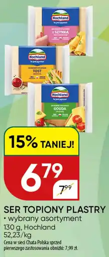 Chata Polska Ser topiony plastry hochland oferta