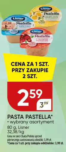 Chata Polska Pasta pastella oferta