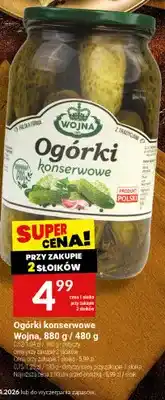 Twój Market Ogórki konserwowe Wojna oferta