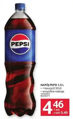 Selgros Napój Pepsi wszystkie rodzaje oferta