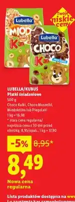 Lidl Płatki śniadaniowe Choco Muszelki oferta