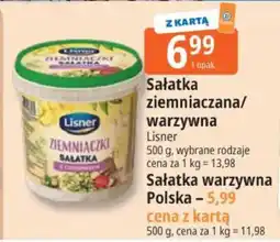 E.Leclerc Sałatka warzywna Lisner oferta
