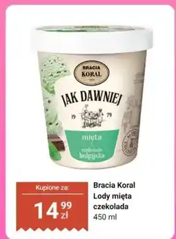 Dino Lody mięta czekolada belgijska Jak Dawniej Bracia Koral oferta