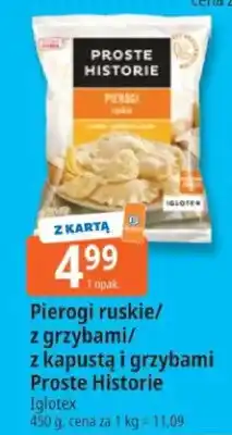 E.Leclerc Pierogi z kapustą i grzybami Proste Historie Iglotex oferta