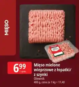 E.Leclerc Mięso mielone wieprzowe z szynki Olewnik oferta