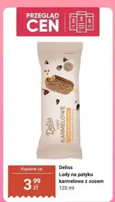 Dino Lody na patyku karmelowe z sosem Deliss oferta