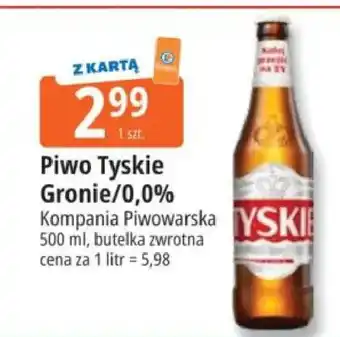 E.Leclerc Piwo Tyskie 0,0% oferta